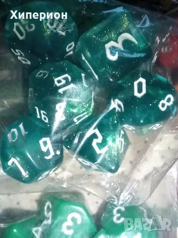 Комплект зарове за D&D, снимка 2 - Настолни игри - 30169040