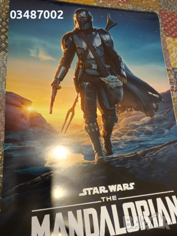 Плакат Mandalorian, снимка 3 - Декорация за дома - 52484638