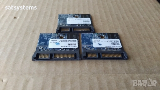 3бр.Apacer SSD 8GB MLC SATA Module Solid State Drive Half Slim, снимка 5 - Твърди дискове - 51756069