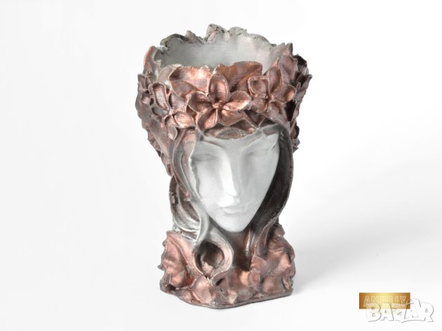 Интериорна Арт ваза статуя на Арвен от Властелинът на пръстените / Декоративна ваза за цветя, снимка 2 - Вази - 40521544