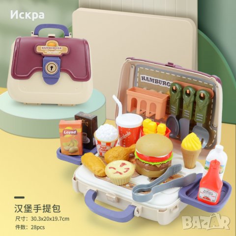 Детска чанта с принадлежности 24 части , снимка 3 - Образователни игри - 38829601