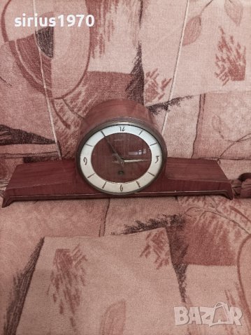 Белканто немски каминен часовник, снимка 1