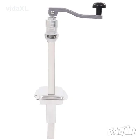 vidaXL Отварачка за консерви, сребриста, 70 см, алуминий и инокс, снимка 5 - Прибори за хранене, готвене и сервиране - 56147598