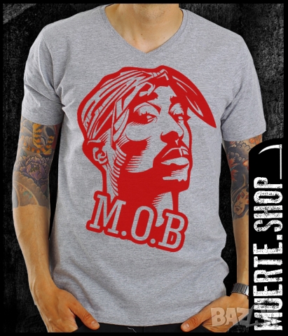 Тениска 2Pac MOB