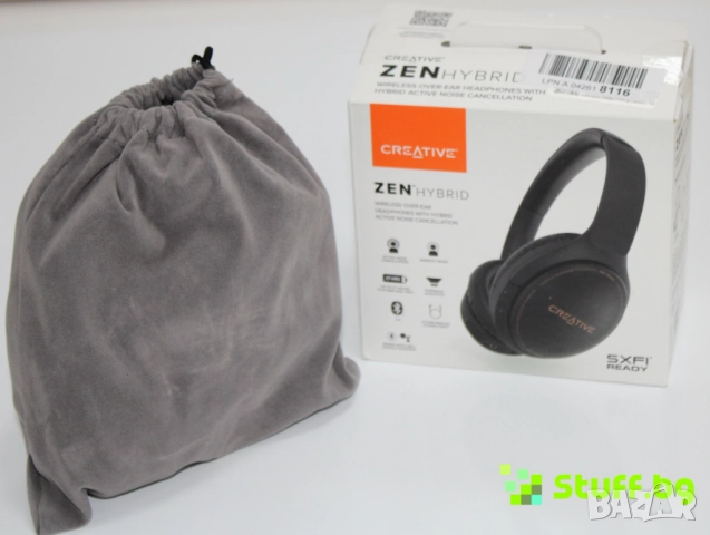 Безжични Слушалки Creative ZEN HYBRID, снимка 3 - Bluetooth слушалки - 42910997