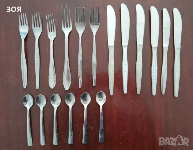 Прибори за хранене 12 броя.