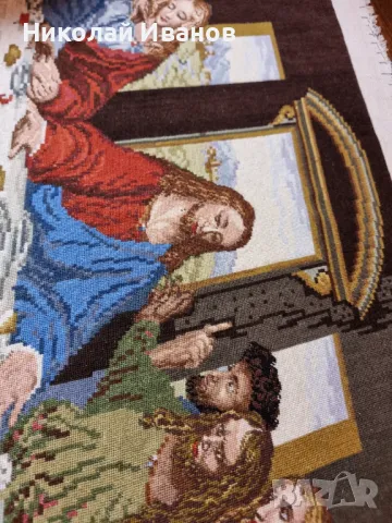 Тайната вечеря , снимка 2 - Гоблени - 48633350