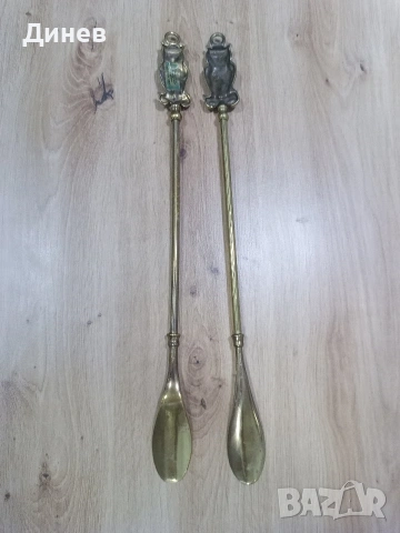 Винтидж Месингови Обувалки: Английско качество с Шведска история цената е за двете, снимка 3 - Антикварни и старинни предмети - 53438770