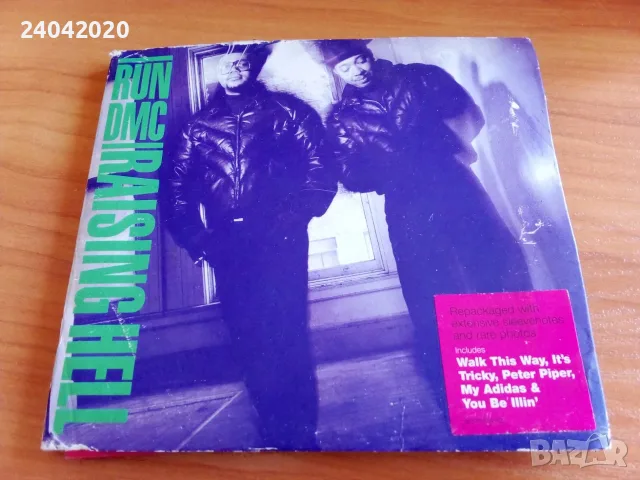 RUN DMC – Raising Hell оригинален диск, снимка 2 - CD дискове - 56114090
