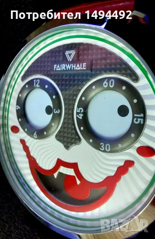 Клоуна MARK FAIRWHALE Нов часовник, снимка 5 - Мъжки - 48476816