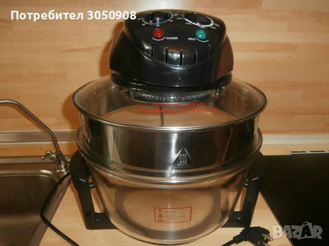 Халогенна фурна Sonifer SF-3035, 18 L, 1400 W , снимка 5 - Прибори за хранене, готвене и сервиране - 55769897
