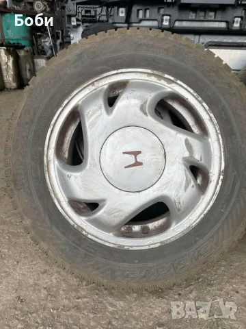 Два комплекта джанти с летни/зимни гуми // Honda 14" 4x100mm, снимка 5 - Гуми и джанти - 49563747