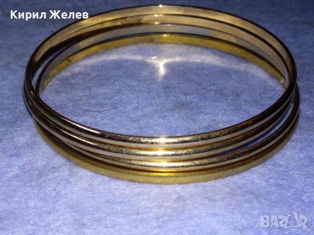 ЧЕТИРИ ПОЗЛАТЕНИ ВИНТИДЖ - АРТ ГРИВНИ от БЛАГОРОДНА СТОМАНА 37533, снимка 8 - Гривни - 40856278