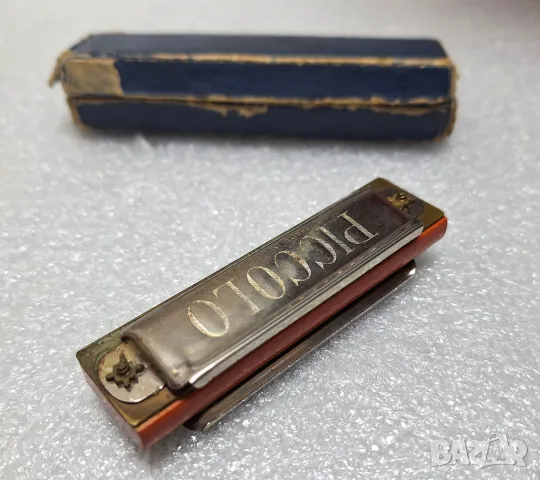 Перфектна! Малка Хармоника PICCOLO M.HOHNER GERMANY, снимка 2 - Антикварни и старинни предмети - 48807348