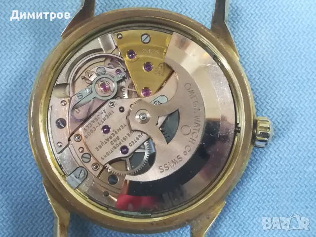 Ω OMEGA Constellation vintage,Gold 18k,Dog leg,Pie Pan,рядък,перфектен, снимка 13 - Мъжки - 48324103