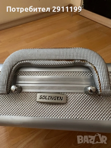 Алуминиев куфар Solingen, снимка 2 - Куфари с инструменти - 52421975