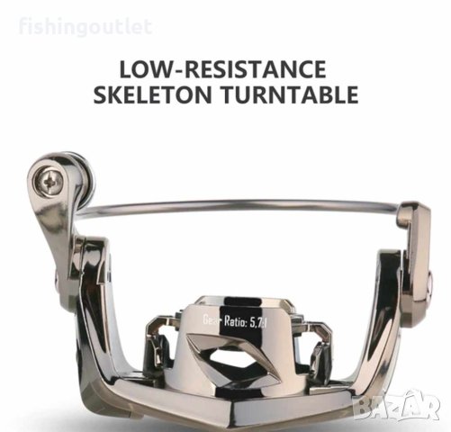  Спининг морска макара CMAN 4000 . Изцяло метална . 12кг драг !, снимка 4 - Макари - 42026857