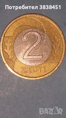 2 Злоты 2008 года Полша