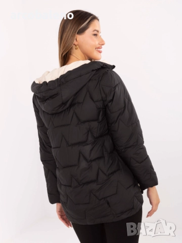 Дамско ватирано яке с цип, 3цвята , снимка 7 - Якета - 51949066