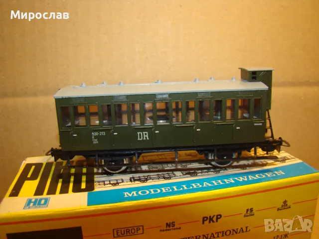 PIKO H0 1/87 ВАГОН ЖП ВЛАК ЛОКОМОТИВ МОДЕЛ ИГРАЧКА, снимка 3 - Влакчета, самолети, хеликоптери - 48484057