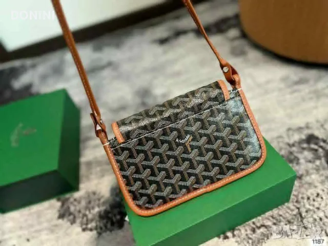Goyard  Дамска чанта, кожа, снимка 7 - Чанти - 56265928