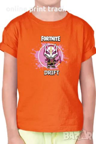 Детска тениска Фортнайт Fortnite Drift, снимка 9 - Детски тениски и потници - 48523146