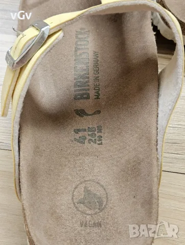 Дамски чехли Birkenstock Gizeh - 41, снимка 6 - Чехли - 55834303