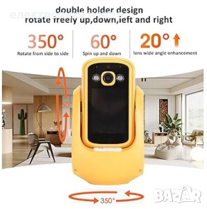 Камера жълта с екран WI-FI , снимка 2 - Камери - 53348240