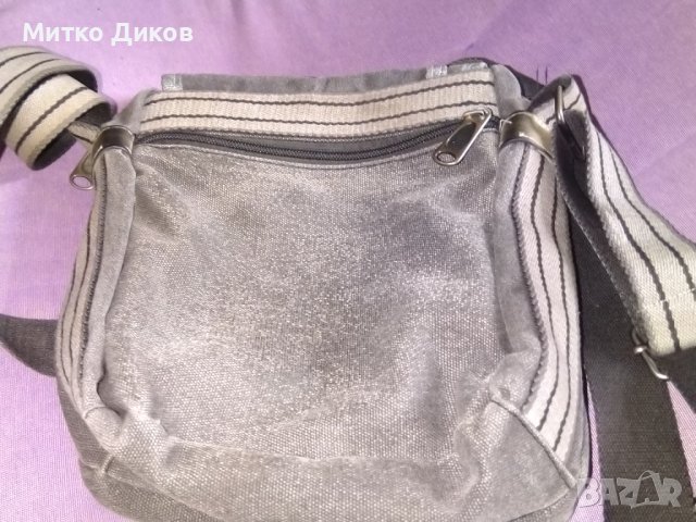Чанта за през рамо промазан плат маркова на Дизел  24х19х8см, снимка 13 - Чанти - 40384721