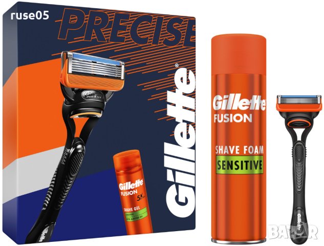 Комплект "Gillette *FUSION5* PRECISE" за бръснене нов, снимка 2 - Други - 40762327