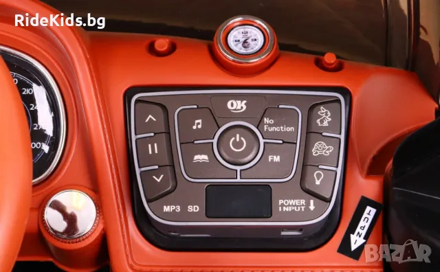 Bentley Bentayga 12V – Детски акумулаторен джип, Черен, EVA гуми, снимка 8 - Детски велосипеди, триколки и коли - 50428330