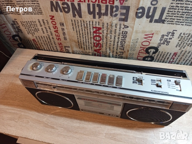 Касетофон"Grundig"RR345, снимка 5 - Радиокасетофони, транзистори - 52275922