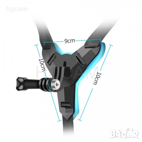 Стойка за каска Chin Mount за GoPro . DJI . Insta360, снимка 6 - Чанти, стативи, аксесоари - 50487159