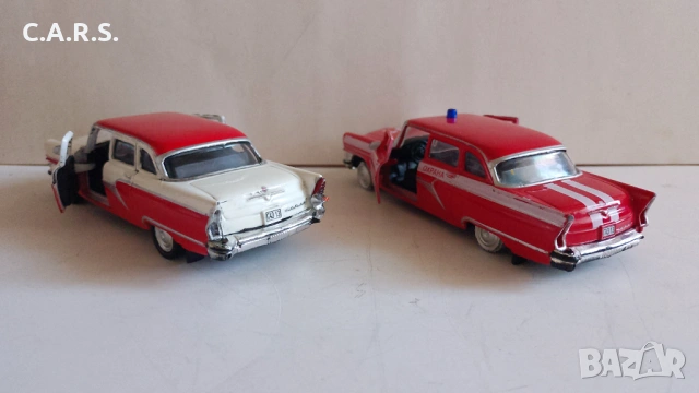 Метални колички ГАЗ-13 "Чайка" - Мащаб 1:43, снимка 3 - Колекции - 53283288