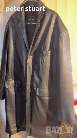 Кожено мъжко яке истинска кожа от UK 100лв