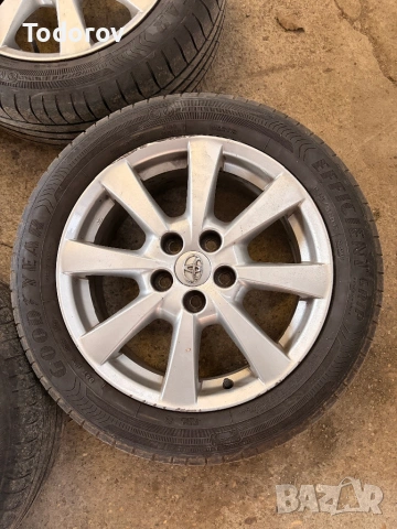 Алуминиеви джанти с гуми за Toyota Avensis 17x7j ET 45, снимка 5 - Гуми и джанти - 53735814