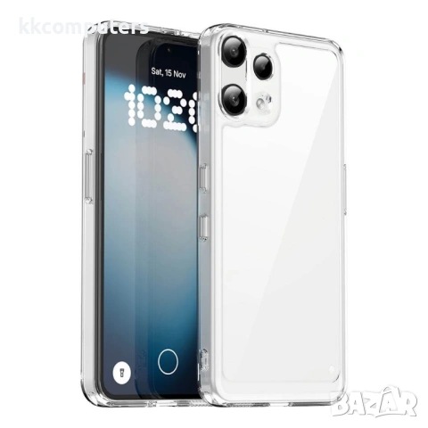 Защитен Калъф за Nothing Phone (3a) Lite 5G - TPU+Acrylic, Прозрачен, 4-ъглова защита, Вкл. Протекто