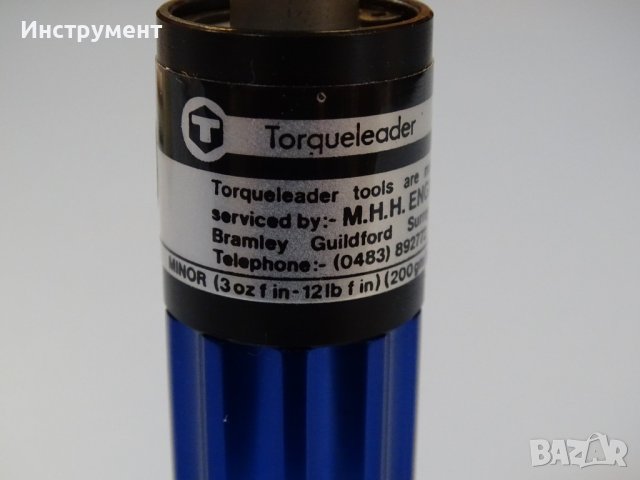 Динамометрична отвертка TORQUELEADER MIN FH Blue 015200, снимка 7 - Отвертки - 41227072