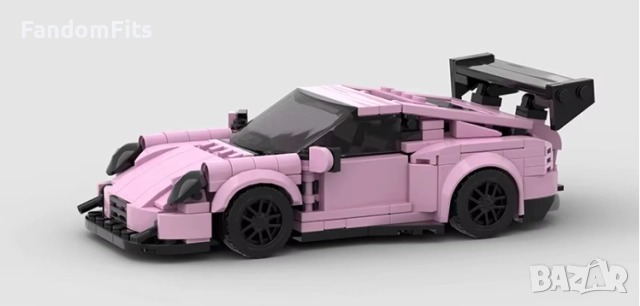 Сглобяема количка модел Porsche 911 GT3 RS, снимка 2 - Конструктори - 52888158