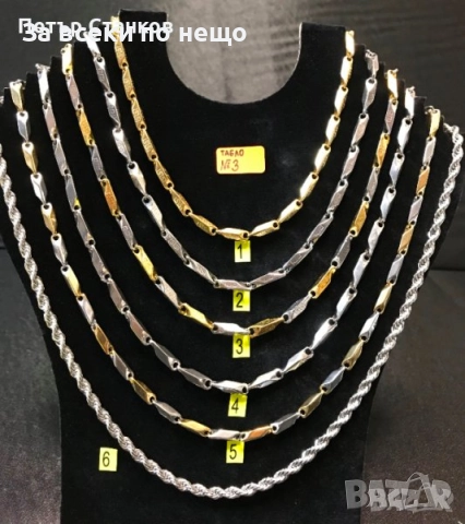 Ланец Синджир От Медицинска Стомана Код SV-13