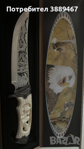 Нож American Eagle Hunting Rabbit, снимка 3 - Ножове - 44587081