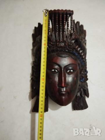 Стара китайска маска, снимка 4 - Други ценни предмети - 41497790