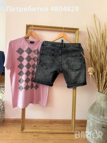 ZARA, PULL & BEAR мъжки дънки и тениски, снимка 11 - Дънки - 55710856