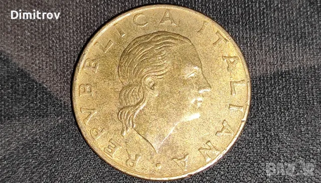 200 лири (Италия, 1980), снимка 2 - Нумизматика и бонистика - 49323171