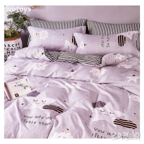 Двулицев спален комплект, 4 части - Модел WS12087