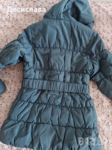 Зимно яке за момиче размер 7-8 години, снимка 2 - Детски якета и елеци - 47914196