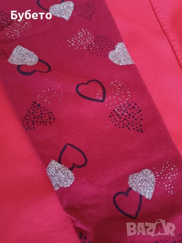 Клин със сърца от брокат, снимка 2 - Детски клинове - 41692674