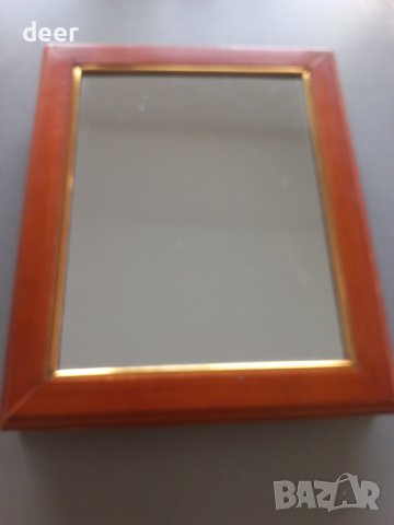 Дървена огледална закачалка за ключове , снимка 5 - Други - 42597182