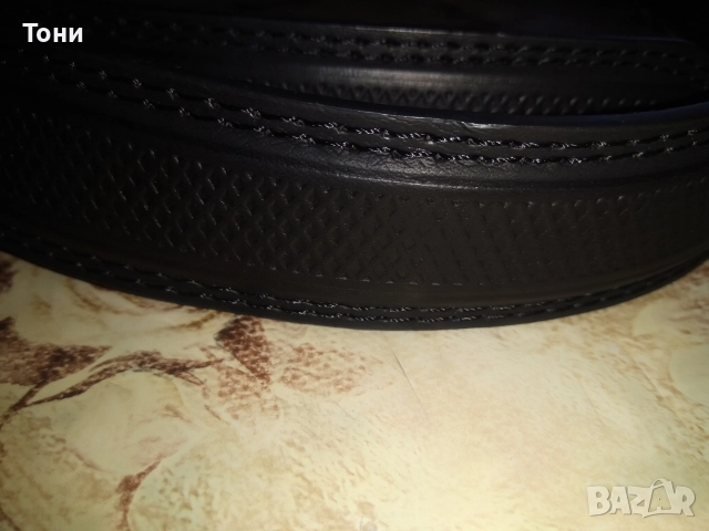 Нов Мъжки Колан Изцяло от Естествена Кожа 125см., снимка 3 - Колани - 52562955