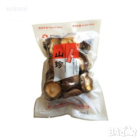 Dried Shiitake Mushrooms / Сушени гъби Шийтаке 140гр, снимка 1 - Други - 44758890